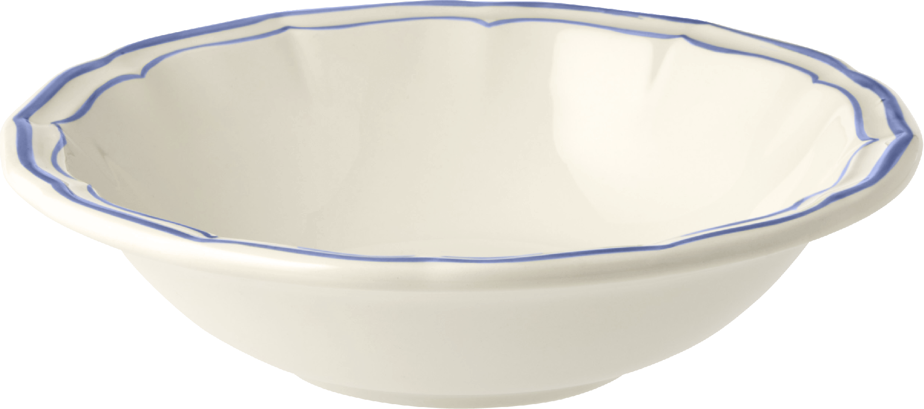 Gien Filets Bleu Box of 4 Cereal Bowls