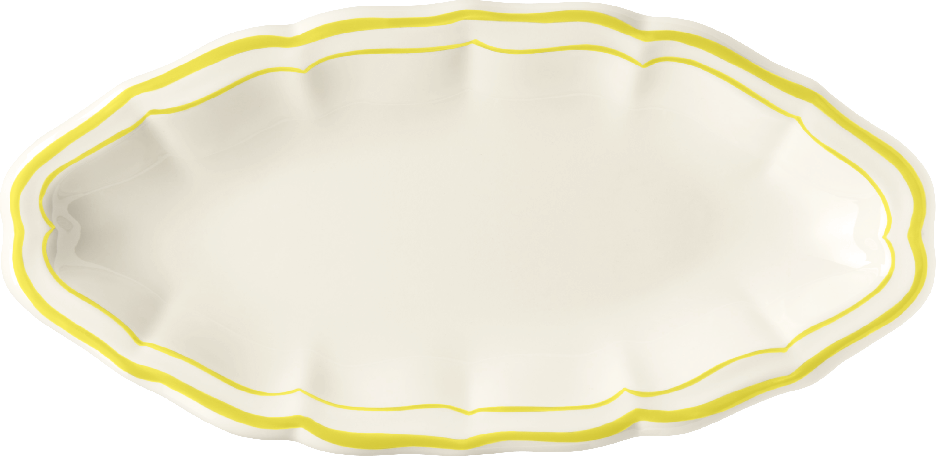 Gien Filets Citron Pickle Dish