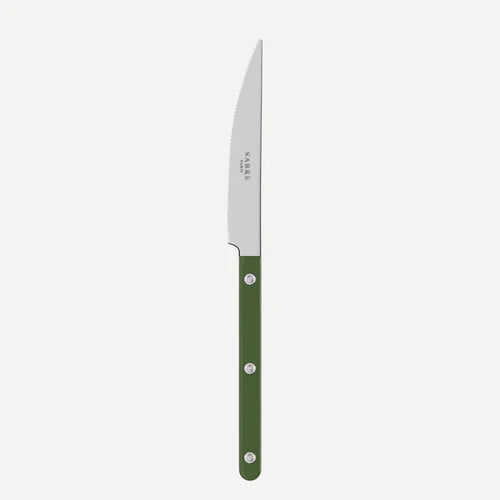 Sabre Paris Bistrot Solid Dinner Knife Green