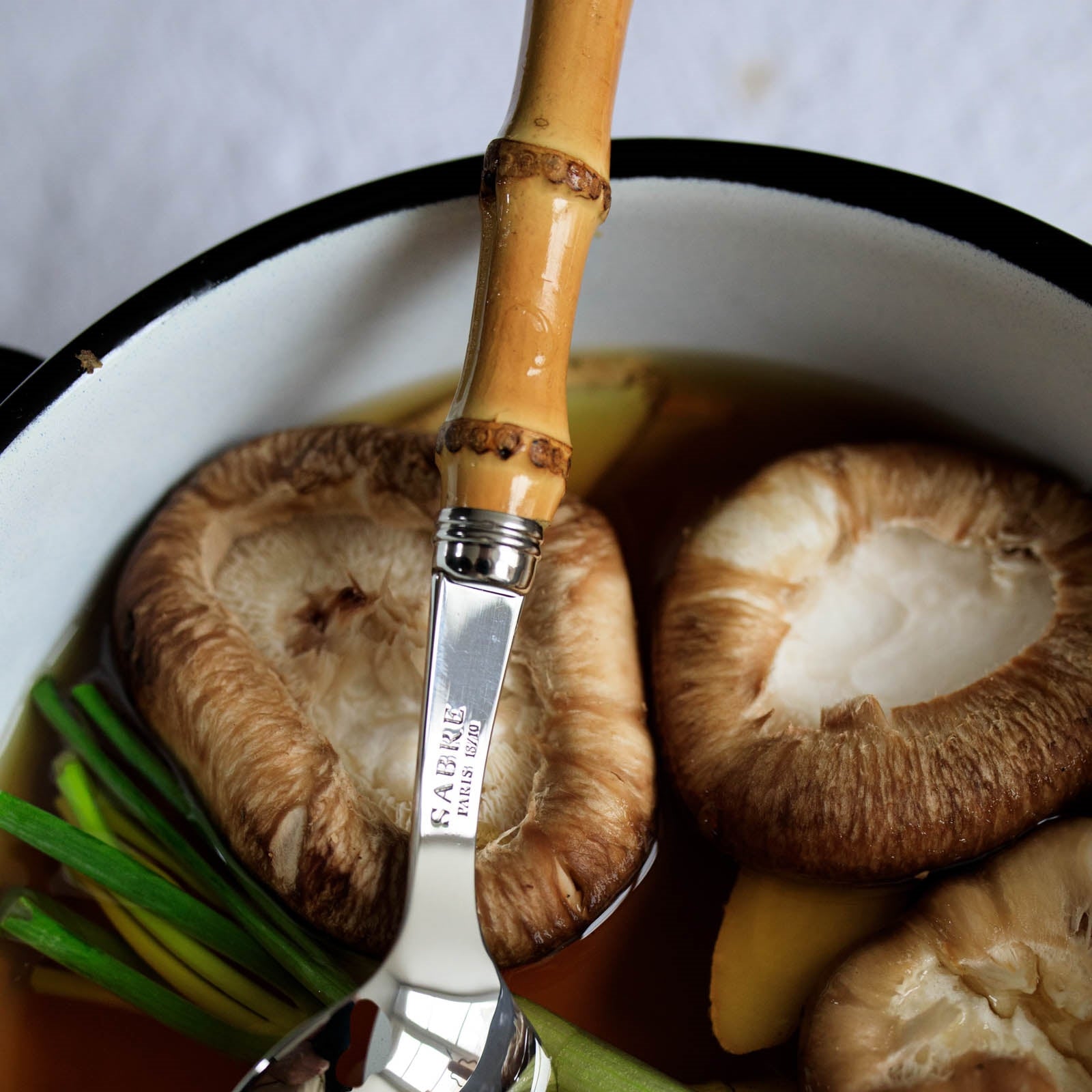 Sabre Paris Panda Bamboo Light 5 pieces cutlery set