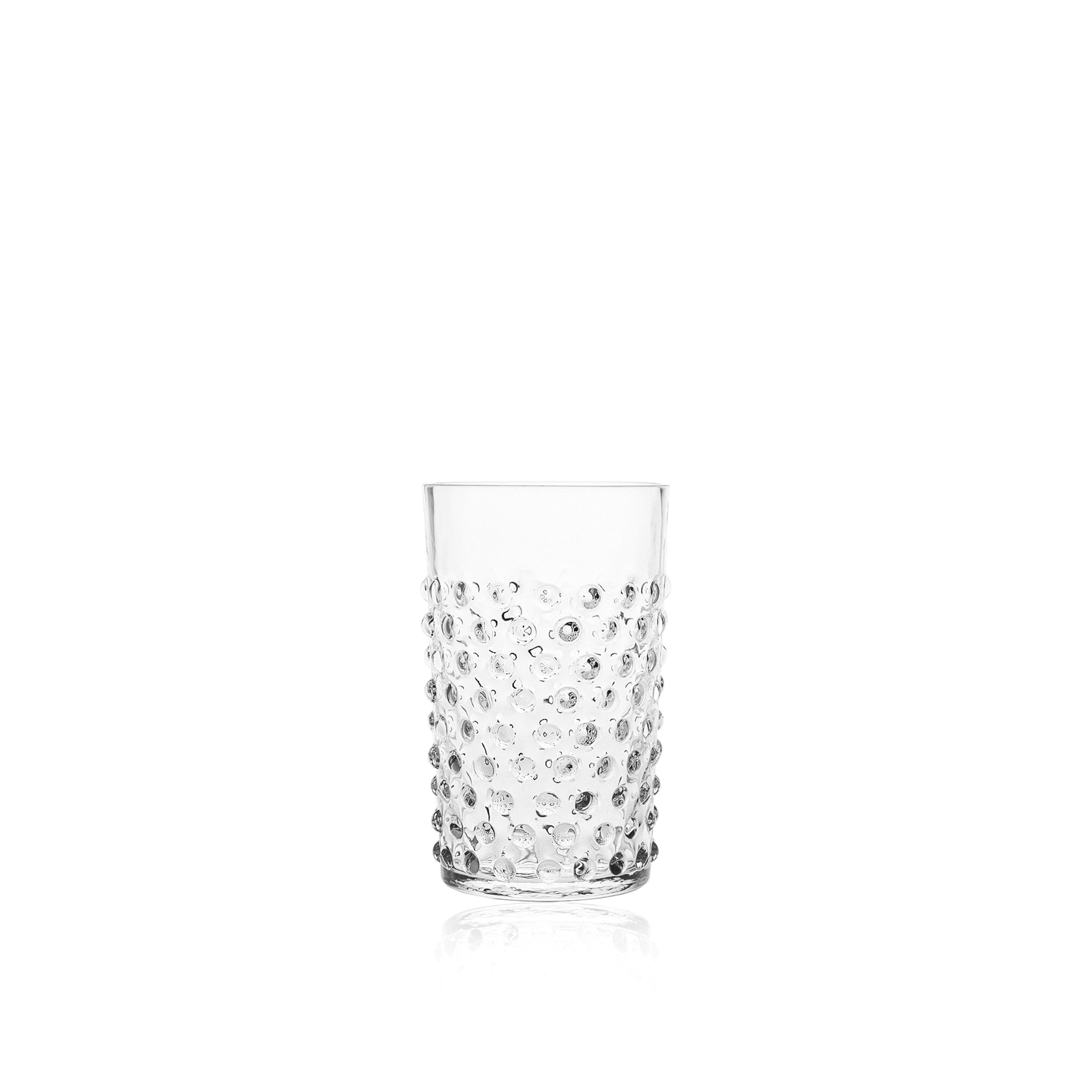 Klimchi Crystal Hobnail Tumblers Set of 4