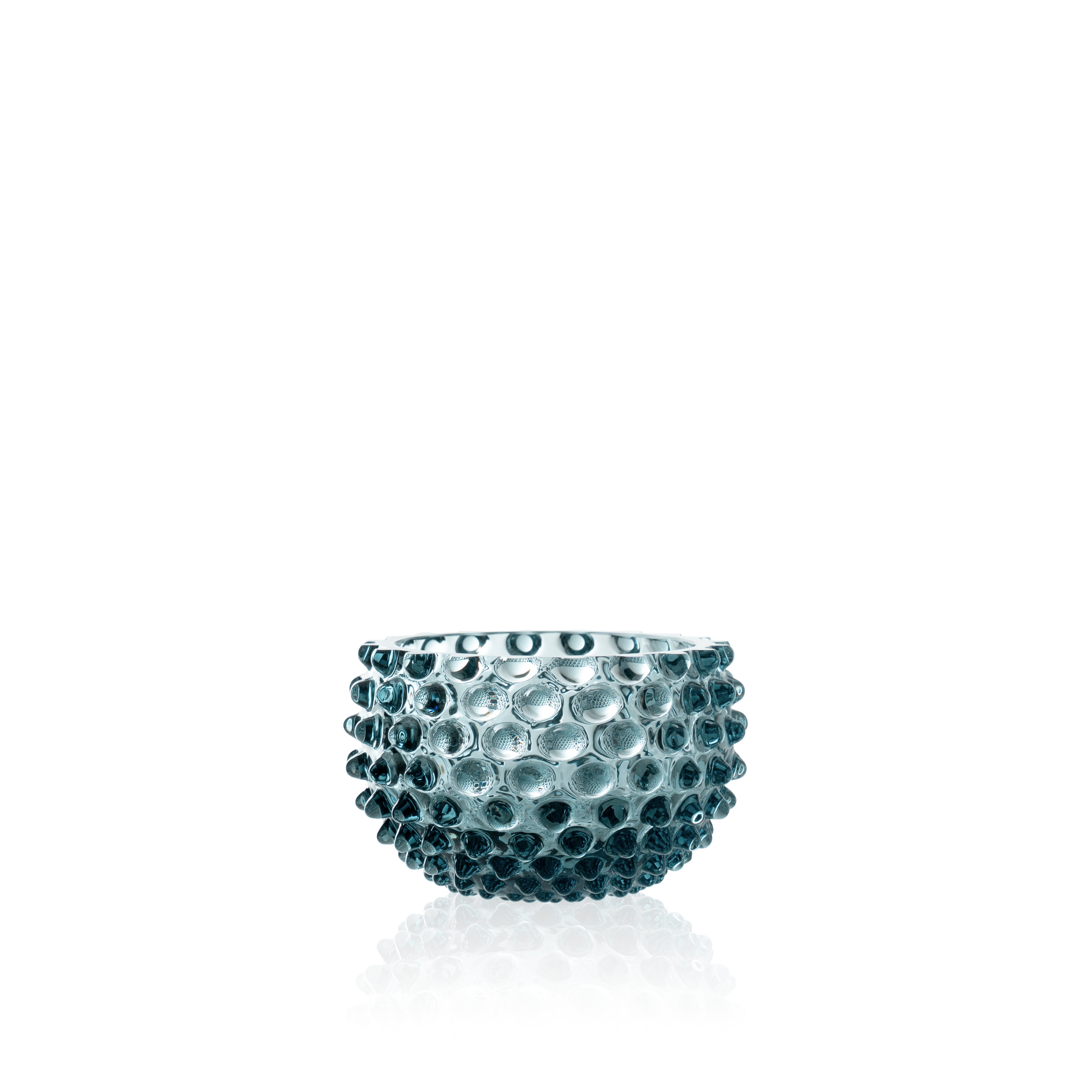 Klimchi Misty Blue Hobnail Bowl Small