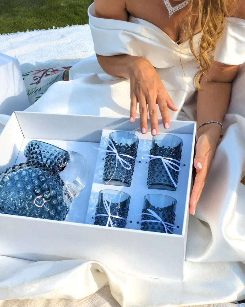 Klimchi Hobnail Beryl Gift Box Large