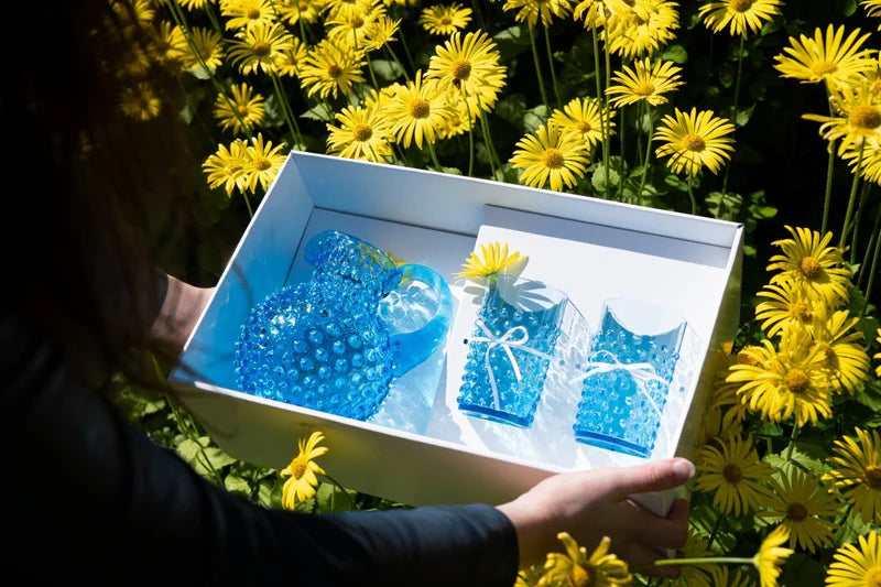 Klimchi Hobnail Beryl Gift Box Small